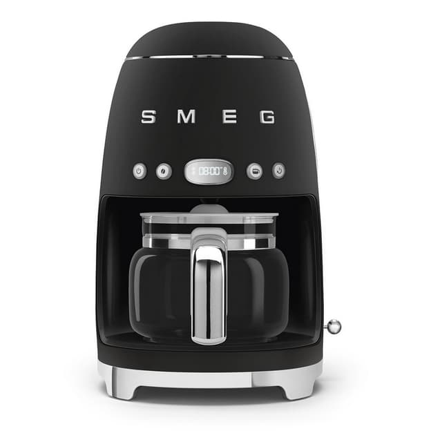 Кавоварка крапельна DCF02BLMEU чорний матовий Smeg (50'S RETRO STYLE)