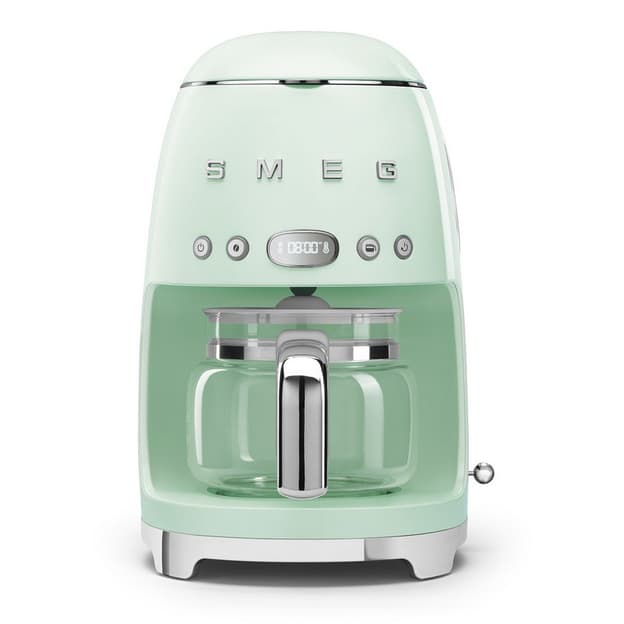 Кавоварка крапельна DCF02PGEU пастельно-зелений Smeg (50'S RETRO STYLE) Кавоварка крапельна DCF02PGEU пастельно-зелений Smeg (50'S RETRO STYLE)