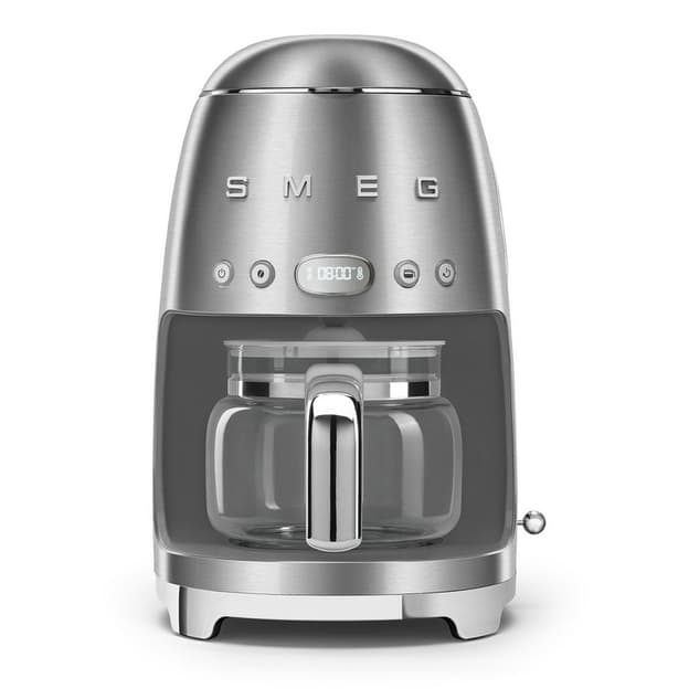 Кавоварка крапельна DCF02SSEU нержавіюча сталь Smeg (50'S RETRO STYLE)