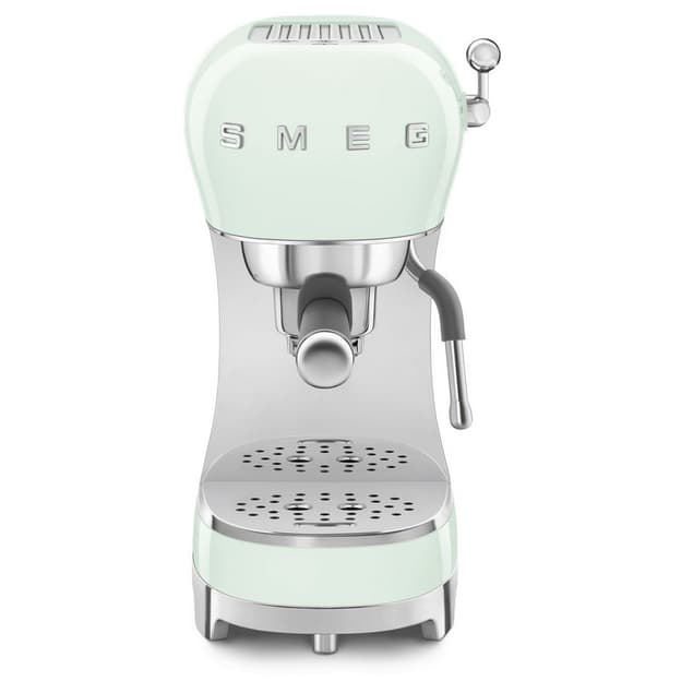 Кавоварка еспресо ECF02PGEU пастельно-зелений Smeg (50'S RETRO STYLE) Кавоварка еспресо ECF02PGEU пастельно-зелений Smeg (50'S RETRO STYLE)