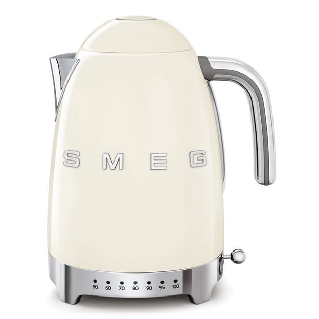 Чайник електричний KLF04CREU 1,7л кремовий Smeg (50'S RETRO STYLE) Чайник електричний KLF04CREU 1,7л кремовий Smeg (50'S RETRO STYLE)
