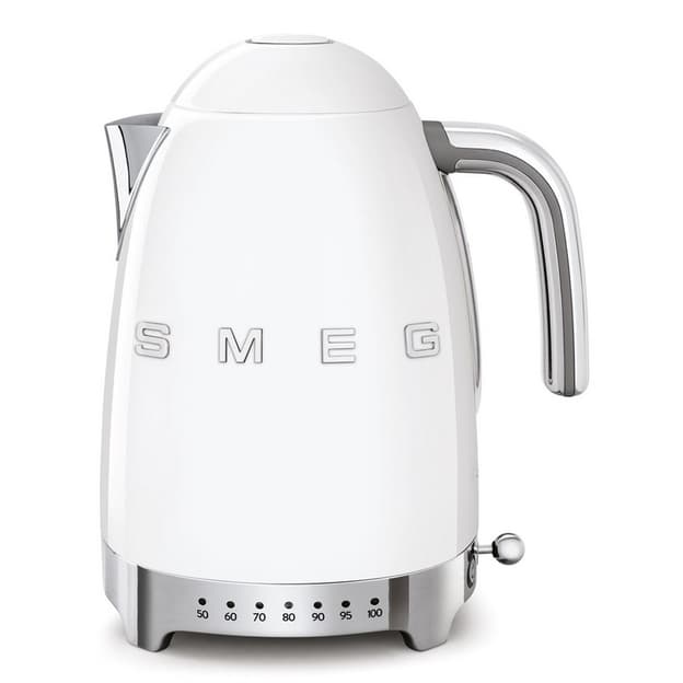 Чайник електричний KLF04WHEU 1,7л білий Smeg (50'S RETRO STYLE) Чайник електричний KLF04WHEU 1,7л білий Smeg (50'S RETRO STYLE)