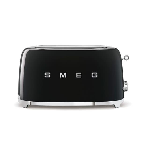 Тостер електричний TSF02BLEU чорний Smeg (50'S RETRO STYLE) Тостер електричний TSF02BLEU чорний Smeg (50'S RETRO STYLE)