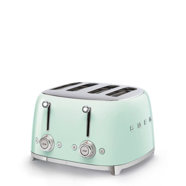 Тостер електричний TSF03PGEU пастельно-зелений Smeg (50'S RETRO STYLE) Тостер електричний TSF03PGEU пастельно-зелений Smeg (50'S RETRO STYLE)