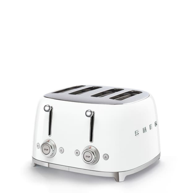 Тостер електричний TSF03WHEU білий Smeg (50'S RETRO STYLE) Тостер електричний TSF03WHEU білий Smeg (50'S RETRO STYLE)