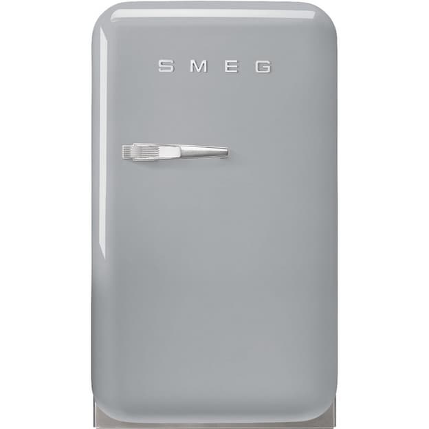 Мінібар FAB5RSV6 40 см, сріблястий Smeg (50'S RETRO STYLE)