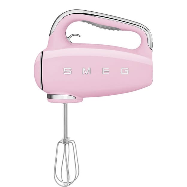 Міксер ручний HMF01PKEU рожевий Smeg (50'S RETRO STYLE) Міксер ручний HMF01PKEU рожевий Smeg (50'S RETRO STYLE)