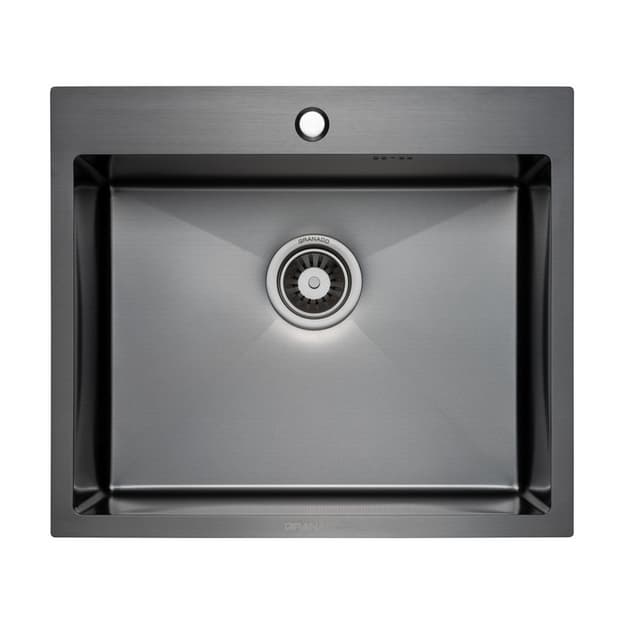 Мийка сталева Villena S201 black honeycomb (580*500*220mm) GRANADO