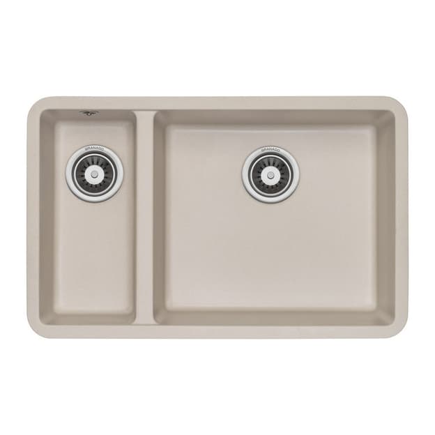Мийка UNDER TOP DOUBLE biege (705*445mm.) граніт Granado Мийка UNDER TOP DOUBLE biege (705*445mm.) граніт Granado