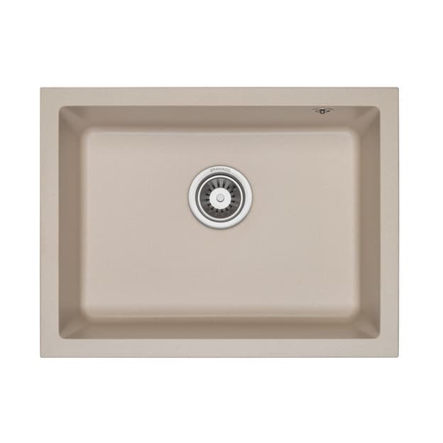 Мийка UNDER TOP L biege (606*456mm.) граніт Granado