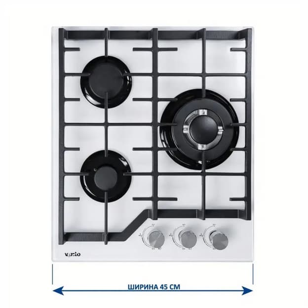 Газова варильна поверхня HG 430 L7G CEST (WH) VENTOLUX