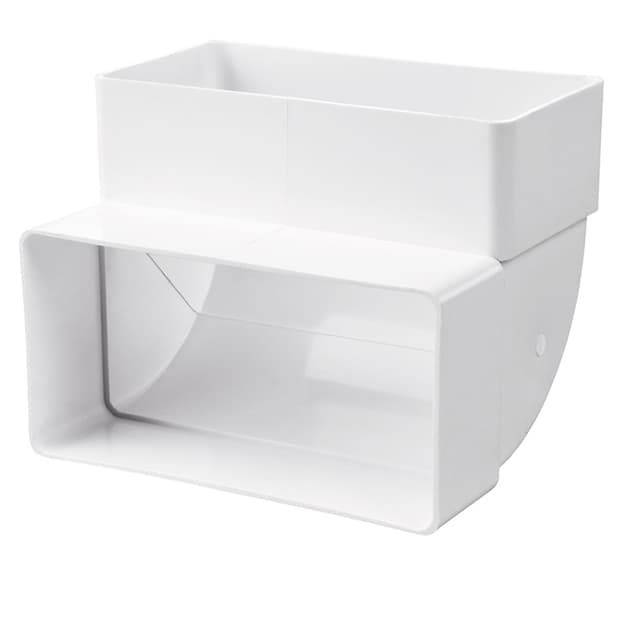 Колено вертикальное 60*120 VENTS (7272) Колено вертикальное 60*120 VENTS (7272)
