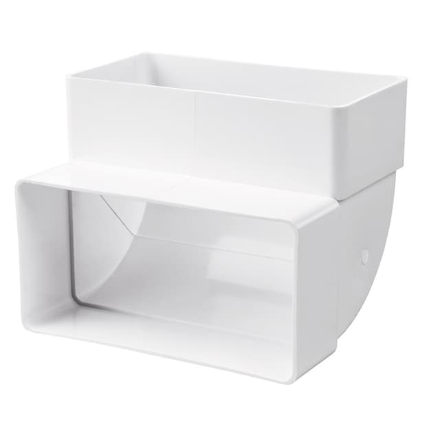 Коліно вертикальне 90 * 220 під 90 ° VENTS (9292)