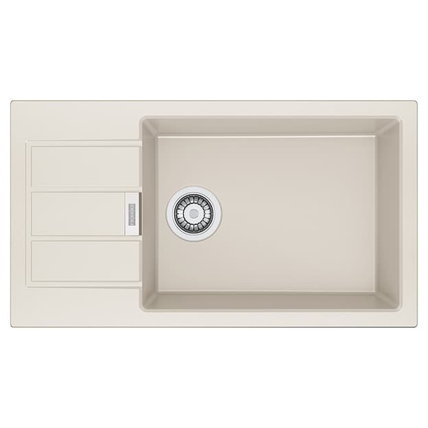 Мойка с сифоном тектонайт S2D Slim 611-78 XL маскарпоне Franke (143.0627.386) уценка