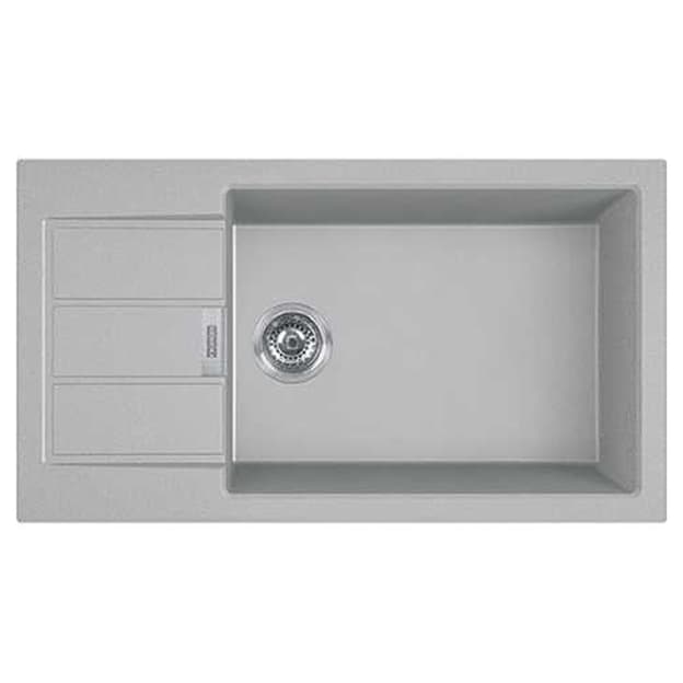 Мийка з сифоном тектонайт S2D Slim 611-78 XL сірий Franke (143.0627.388)