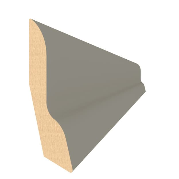 Плинтус MDF AGT SPR-5030 3067 Лакированный серый 2800х60х9 мм (уп.18 шт.)