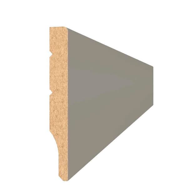 Плинтус MDF AGT SPR-8103 3067 Лакированный серый 2800х96х12 мм (уп.10 шт.)