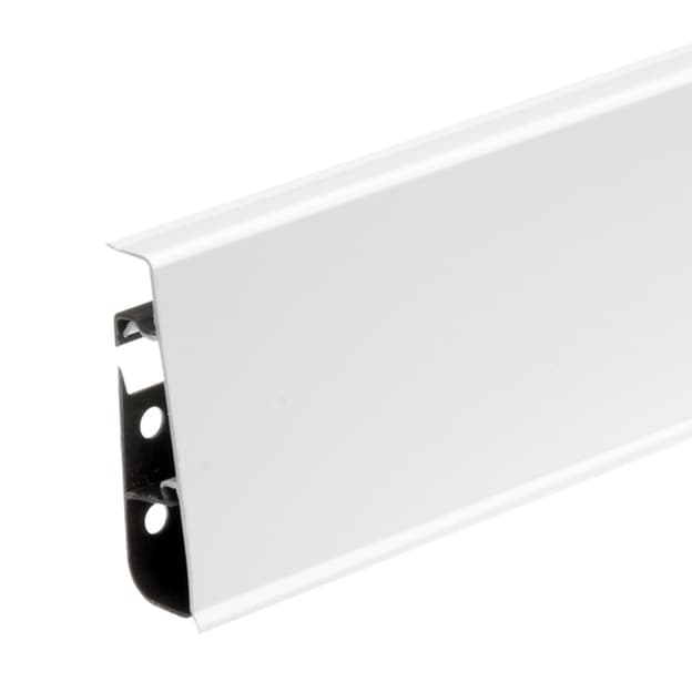 Плинтус ПВХ Cezar Hi Line Prestige P089 Белый глянец 2500х74х22 Плинтус ПВХ Cezar Hi Line Prestige P089 Белый глянец 2500х74х22