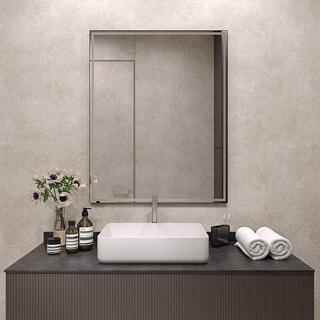 Дзеркало Морейн худ. матування периметр, 500х700 мм