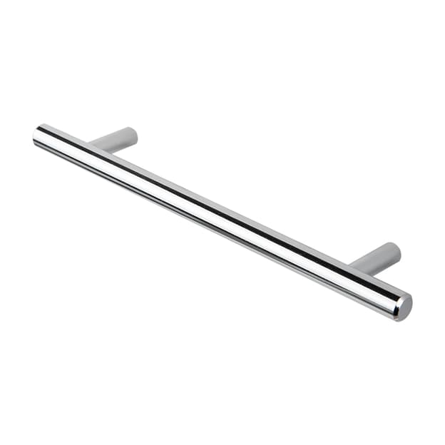 Ручка релинговая RE 1004/128 (DR 10/128 G2) монолит Ø 10 хром (аналог) Ручка релинговая RE 1004/128 (DR 10/128 G2) монолит Ø 10 хром (аналог)