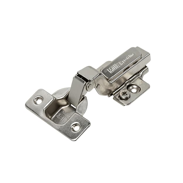 Петля Clip-On, 105°, внутренняя, без пружины, никель, 3D, Muller Profi Line