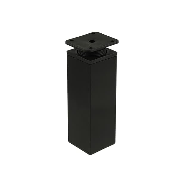 Ножка мебельная регулируемая, NА 02C00 h=120-130мм, max 100кг, черный
