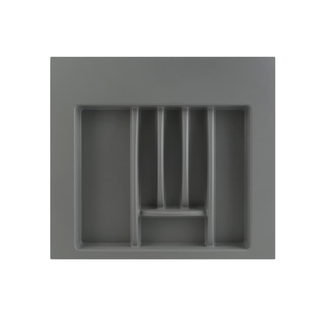Организация для столовых приборов W=600 L=500 (W=max550/min450)(L=max495/min386), серый матовый Организация для столовых приборов W=600 L=500 (W=max550/min450)(L=max495/min386), серый матовый