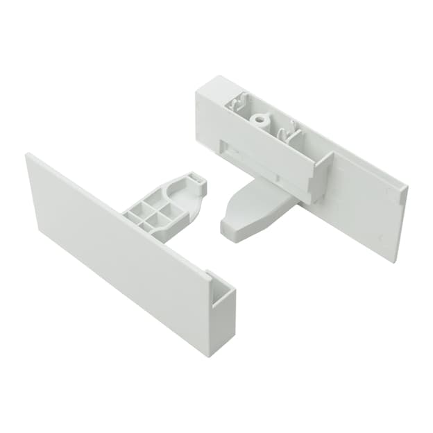 Крепление лицевой панели внутренней шухляды H=95 Muller Box profi line 3D белый