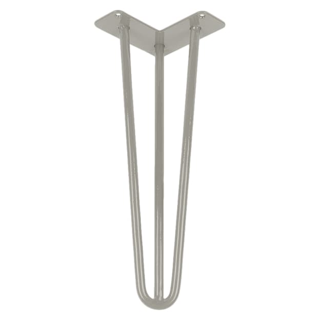 Ніжка меблева HAIRPIN Leg 3ROD h41см RAL 7044