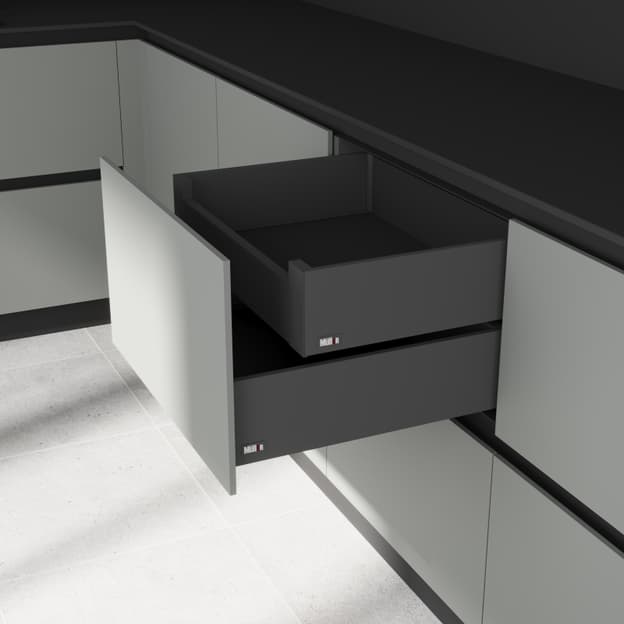 Комплект для внутрішньої шухляди Muller Box profi line 3D L=300 Н=127 антрацит