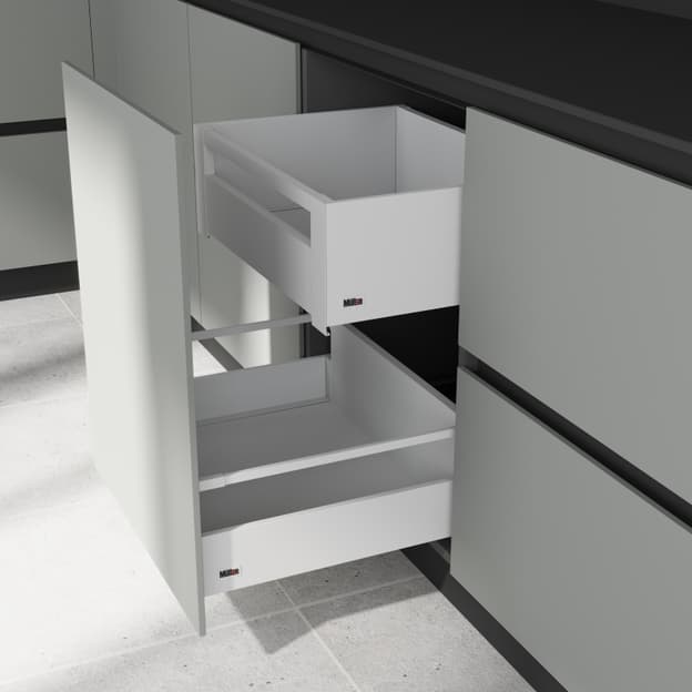 Комплект для внутрішньої шухляди Muller Box profi line 3D L=300 Н=178 білий Комплект для внутрішньої шухляди Muller Box profi line 3D L=300 Н=178 білий