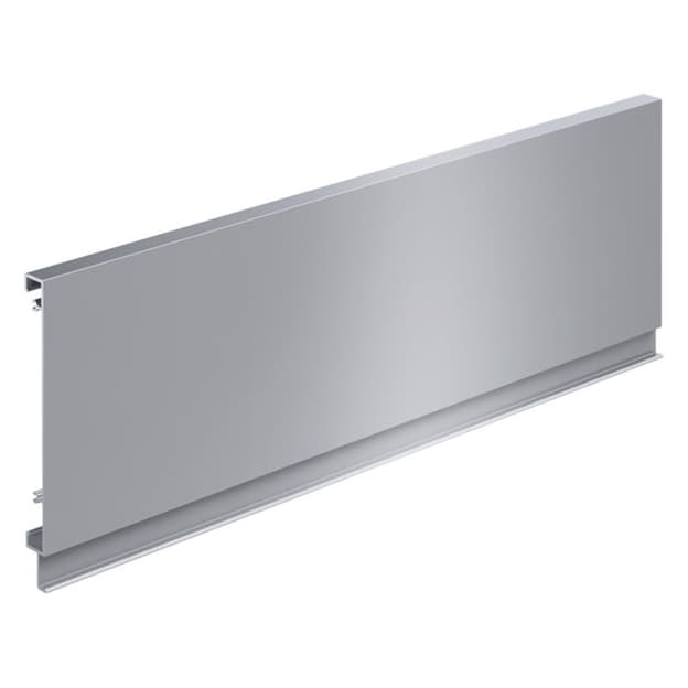 Задняя стенка для ящика InnoTech Atira, алюминий, H=144 L=2000мм, серебро (13225) Hettich