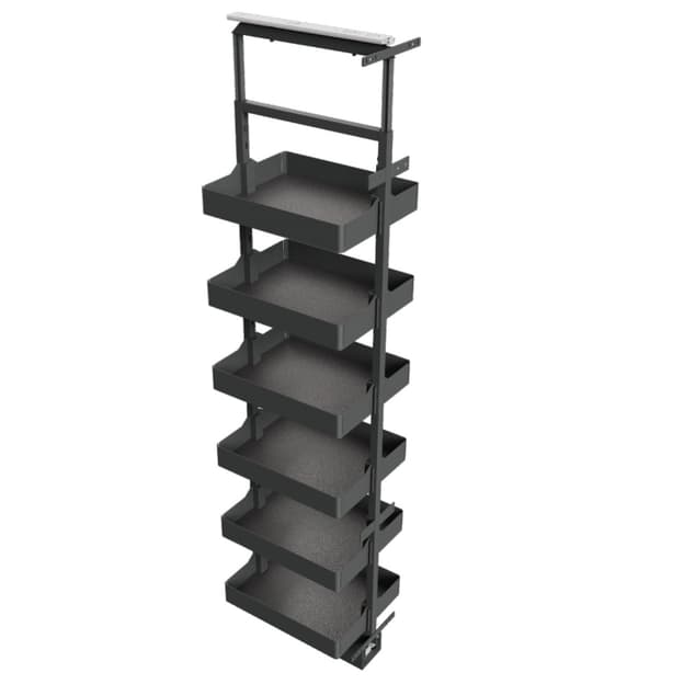 Карго-колона Aster NV 300мм графіт 6 кошиків 1800-2100 мм Muller