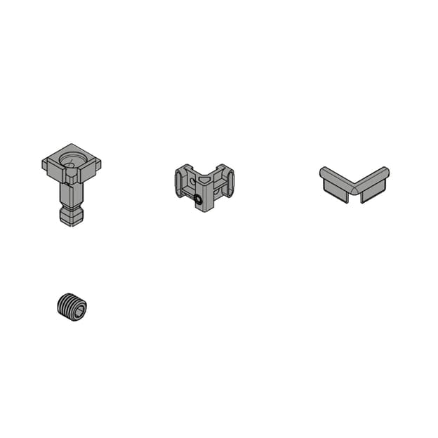 FurnSpin CADRO Hybrid Vertical, комплект без профилей, белый матовый (9360736) Hettich FurnSpin CADRO Hybrid Vertical, комплект без профилей, белый матовый (9360736) Hettich