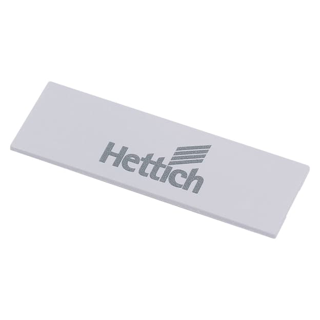 Заглушка Atira с логотипом Hettich, серебро (9194646) Hettich