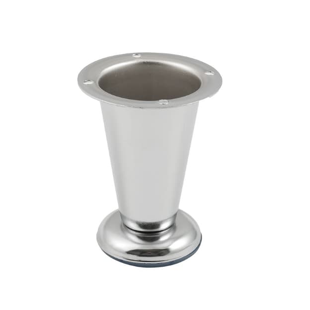 Ніжка меблева NZ 0904, конусна, DZ 09 / Steel G2, h=98 мм, max 100 кг, сталь Ніжка меблева NZ 0904, конусна, DZ 09 / Steel G2, h=98 мм, max 100 кг, сталь