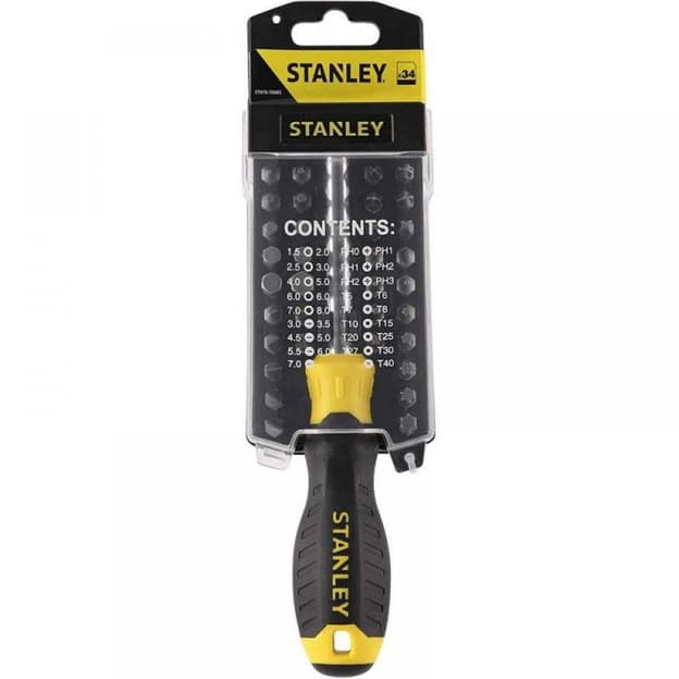 Отвертка + 33 насадки (STHT0-70885) Stanley Отвертка + 33 насадки (STHT0-70885) Stanley