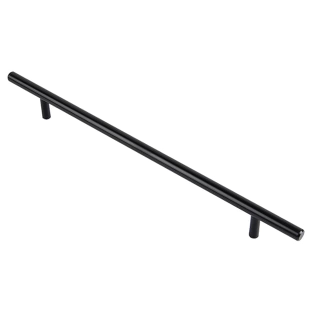 Ручка релинговая RE 1010/224 (DR 10/224 G1) монолит Ø 10 черный Ручка релинговая RE 1010/224 (DR 10/224 G1) монолит Ø 10 черный