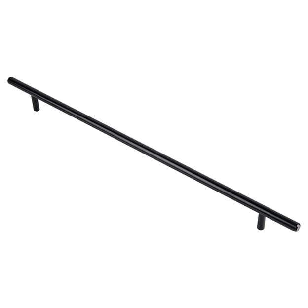 Ручка релинговая RE 1010/608 (DR 10/608 G1) монолит Ø 10 черный Ручка релинговая RE 1010/608 (DR 10/608 G1) монолит Ø 10 черный