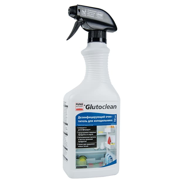 Дезинфицирующий очиститель для холодильника Glutoclean, 750 мл Дезинфицирующий очиститель для холодильника Glutoclean, 750 мл