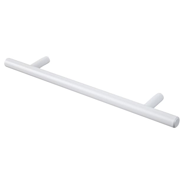 Ручка релинговая RE 1010/128 (DR 10/128 G1) монолит Ø 10 белый Ручка релинговая RE 1010/128 (DR 10/128 G1) монолит Ø 10 белый