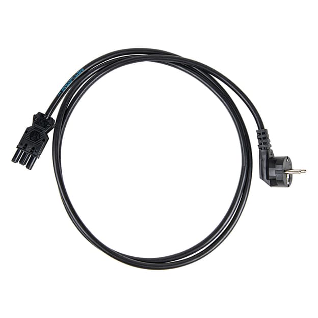 Кабель с коннектором GST18i3, L = 2000 мм, черный