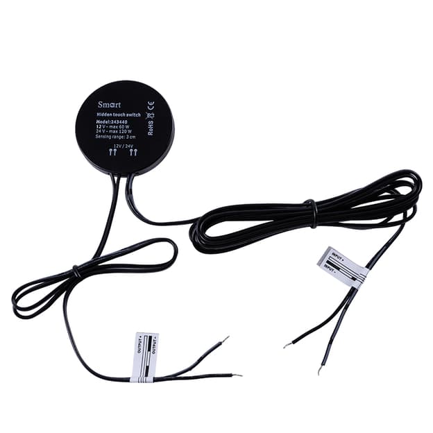 Прихований сенсорний вимикач SMART на дотик товщ. до 30 mm, 12V/24V, 60W/120W