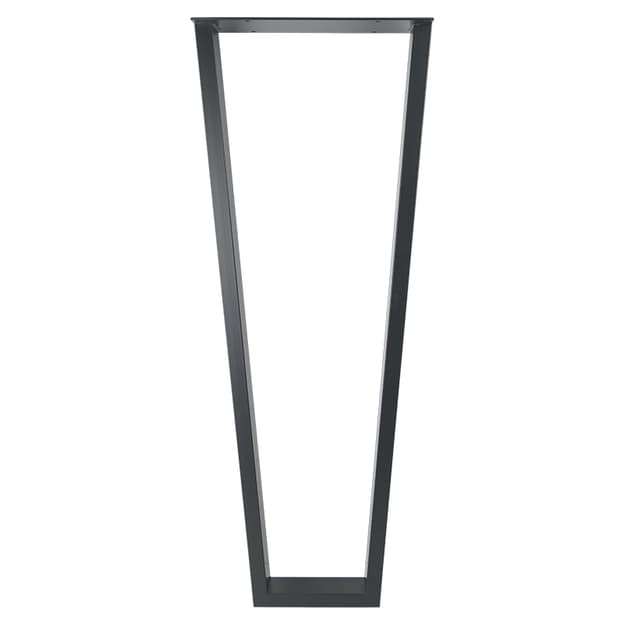 Опора для столу V бар, 400х60мм, h = 1100мм, антрацит RAL 7016 Опора для столу V бар, 400х60мм, h = 1100мм, антрацит RAL 7016