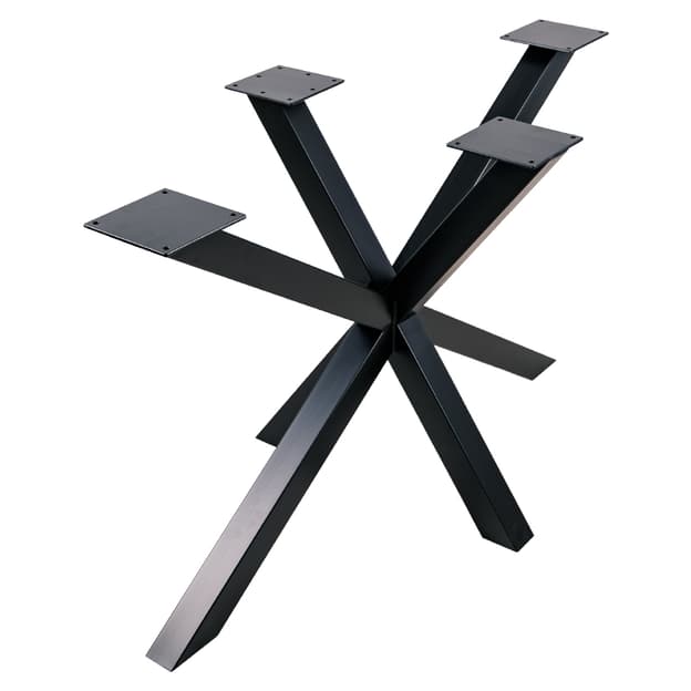 Каркас для стола 3Х, 1200х600мм, h=725мм, черный RAL 9005