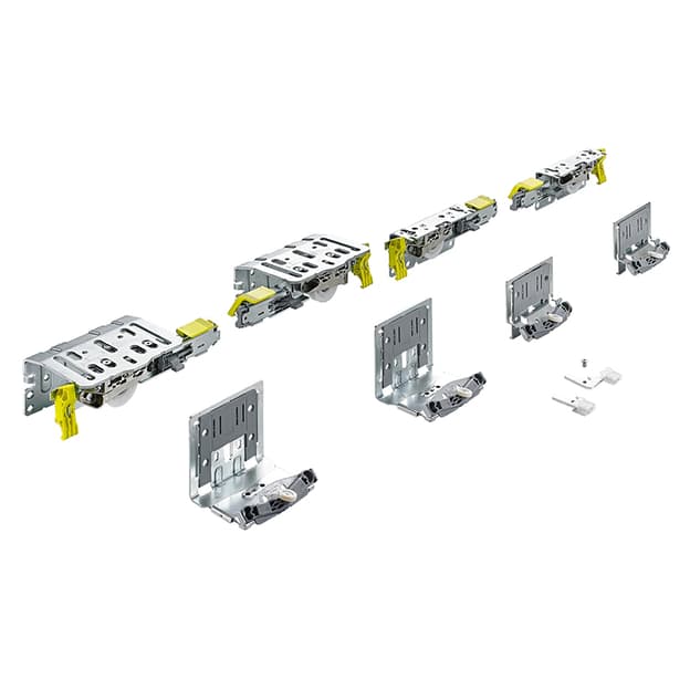 Комплект роликов для 2-дверного шкафа, 32-40мм, 100кг, TopLine XL v2.0 (9275787) Hettich Комплект роликов для 2-дверного шкафа, 32-40мм, 100кг, TopLine XL v2.0 (9275787) Hettich