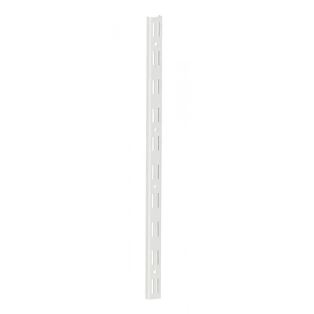 Стойка настенная двойная перфорация 500 mm white Стойка настенная двойная перфорация 500 mm white