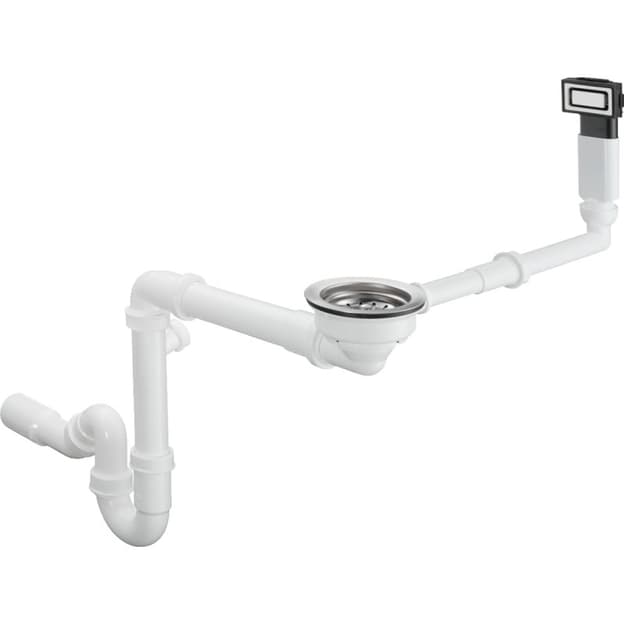 Сифон с переливом на 1 чашу D16-10, хром Hansgrohe (43927000) Сифон с переливом на 1 чашу D16-10, хром Hansgrohe (43927000)