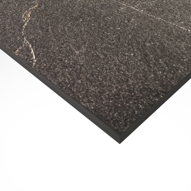 Компакт-плита FUNDERMAX HPL (Apex Saxum) Y112 AS Charcoal  Granite / сіре ядро 4100х1300х12 мм