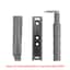 Механізм P2O Magnet антрацит, накладний, короткий хід (9089629) Hettich